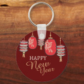 旧正月レッドランタン2026 キーホルダー (正面)