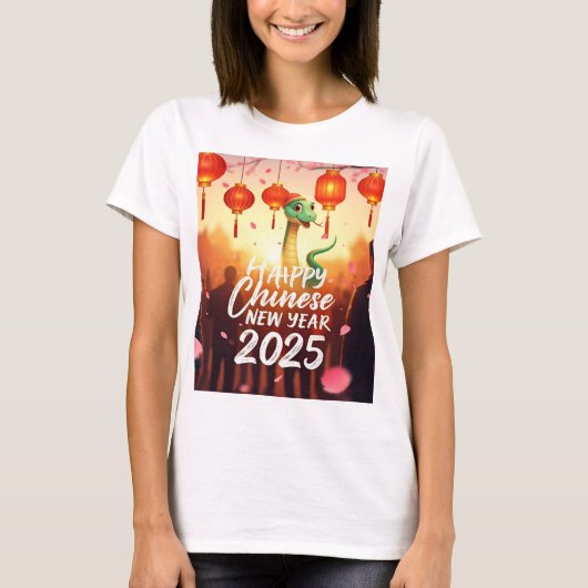 旧正月巳年 Tシャツ (正面)