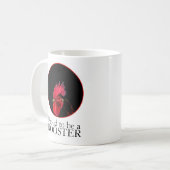 旧正月2017の誕生日の(占星術の)十二宮図のオンドリのマグ コーヒーマグカップ (正面左)