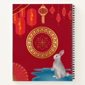 旧正月2023 - Water Rabbit Journal ノートブック (裏面)