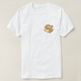 旧正月 楽しい猫 年年有余 Tシャツ