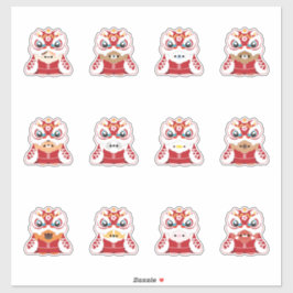 旧正月 – 獅子舞 シール