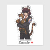 旧正月 – 虎の年 シール (シート)