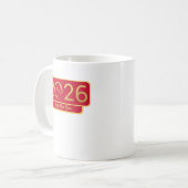 旧正月 馬のギフトにぴったり コーヒーマグカップ (正面左)