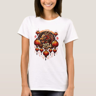 旧正月 2024 Tシャツ