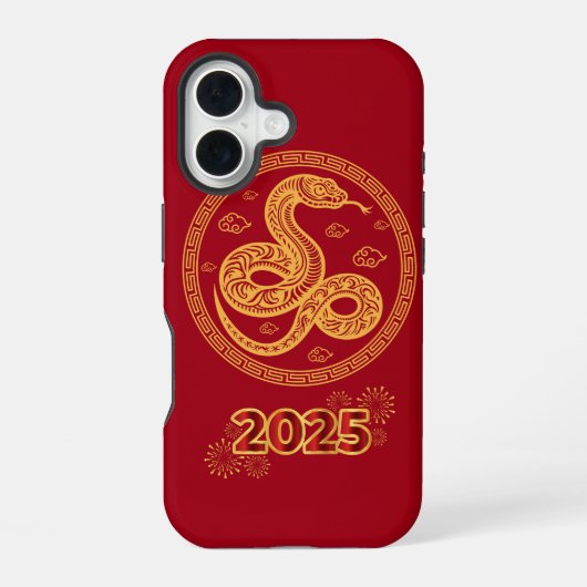 旧正月 2025 M iPhone 16ケース (裏面)