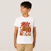 旧正月 2026 Tシャツ (正面フル)