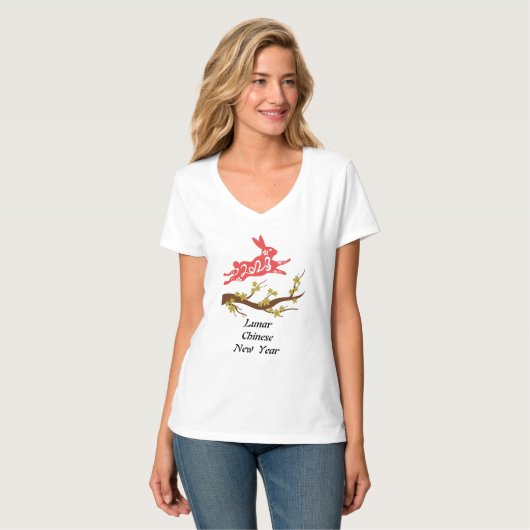 旧正月 Tシャツ (正面フル)