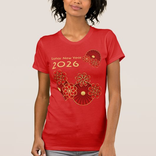 旧正月 Tシャツ (正面)