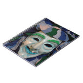 旧気味の悪いカーニバルマスク ノートブック (左側)