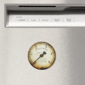 旧油圧力計/楽器/ダイヤル/メートル マグネット (インサイチュ (食洗機))