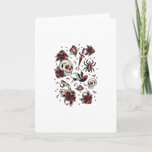 旧派タトゥー カード (正面)