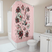 旧派タトゥー シャワーカーテン (インサイチュ)