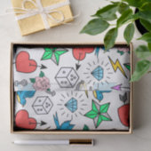 旧派タトゥー 薄葉紙 (ギフト)