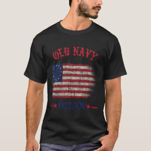 旧海軍国旗2021年~7月4日 Tシャツ