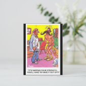 旧漫画はがき –  ポストカード (スタンド正面)