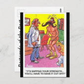 旧漫画はがき –  ポストカード (正面/裏面)