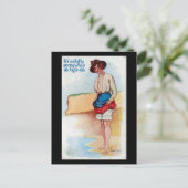 旧漫画はがき – 潮 ポストカード (スタンド正面)