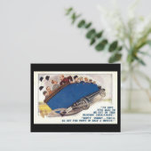 旧漫画はがき – Char-a-banc ポストカード (スタンド正面)