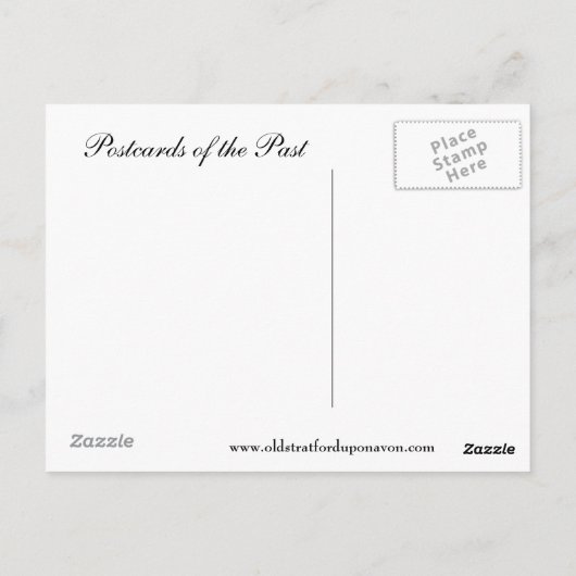 旧漫画はがき – Char-a-banc ポストカード (裏面)