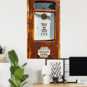 旧燃料ポンプ ポスター (ホームオフィス)