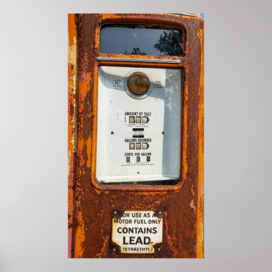 旧燃料ポンプ ポスター (正面)