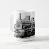 旧狭軌蒸気機関157-5674 コーヒーマグカップ (正面左)