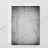 旧白黒ヴィンテージ写真90誕生日 招待状 (裏面)