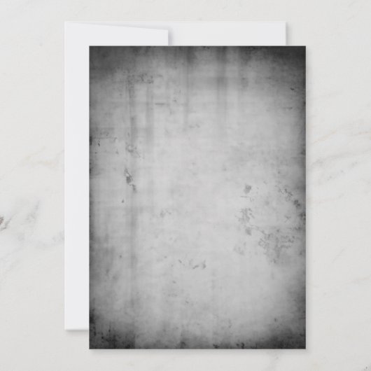 旧白黒ヴィンテージ写真90誕生日 招待状 (裏面)