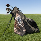 旧石器技術 ゴルフタオル (グリーン)