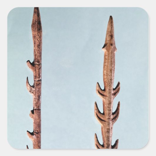 旧石器時代前期2つのハロン スクエアシール (正面)