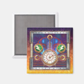 旧石器楽器スクエアマグネット マグネット (正面/裏面)