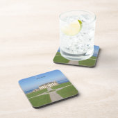 旧砦ナイアガラ兵舎プラスチックのコースター コースター (右側)