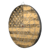 旧米国グランジ旗 ダーツボード (正面右)