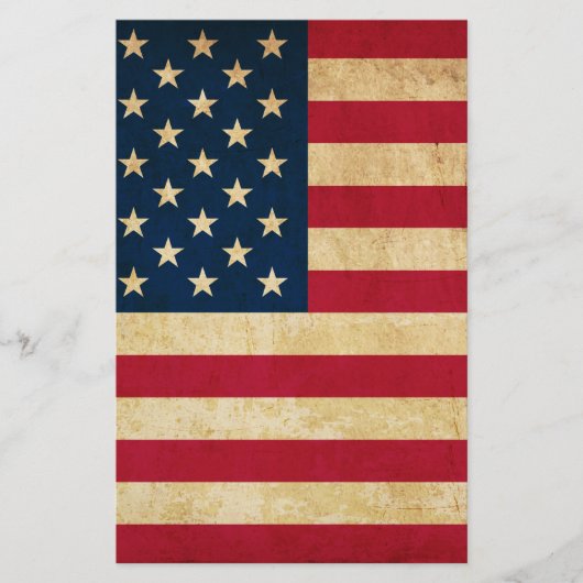 旧米国国旗 チラシ (正面)