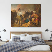 旧約聖書のギベヤでレビテと彼の側室 キャンバスプリント (インサイチュ (寝室))