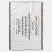 旧約聖書のブランケットの神の名前 スローブランケット (正面縦)