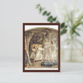 旧約聖書の人々の地獄の救い(アダム) ポストカード (スタンド正面)