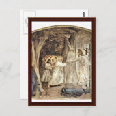 旧約聖書の人々の地獄の救い(アダム) ポストカード (正面/裏面)