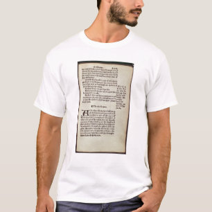 旧約聖書の文字のページ Tシャツ