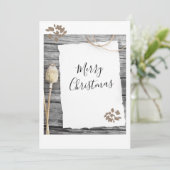 旧紙素朴メリークリスマススクリプトホリデイC シーズンカード (スタンド正面)