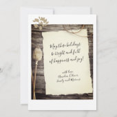 旧紙素朴メリークリスマススクリプト シーズンカード (裏面)