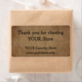 旧紙製品ラベル ラベル (インサイチュ)