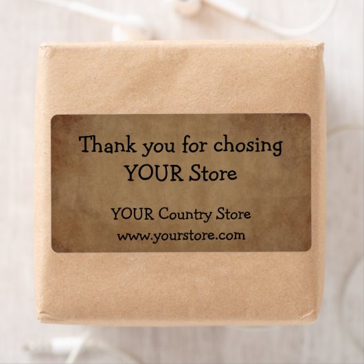 旧紙製品ラベル ラベル (インサイチュ)