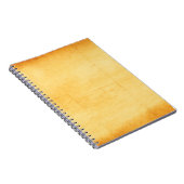 旧紙黄色紙テクスチャ ノートブック (右側)