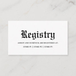 旧素朴英語ケルト結婚チック登録簿 エンクロージャーカード