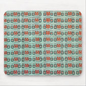 旧緑の切手 マウスパッド (正面)