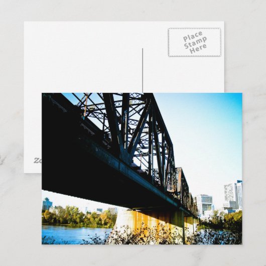 旧線橋はがき ポストカード (正面/裏面)