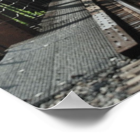 旧線橋 ポスター (角)