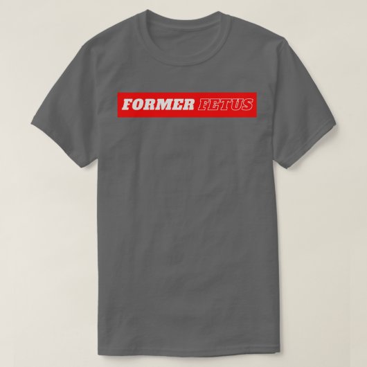 旧胎児2 Tシャツ (デザイン正面)